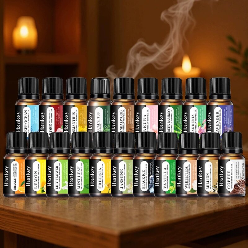 20가지 향 10ml 에센셜 오일 아로마 디퓨저 가습기 - Home Fragrance Oud 리뷰 및 가격